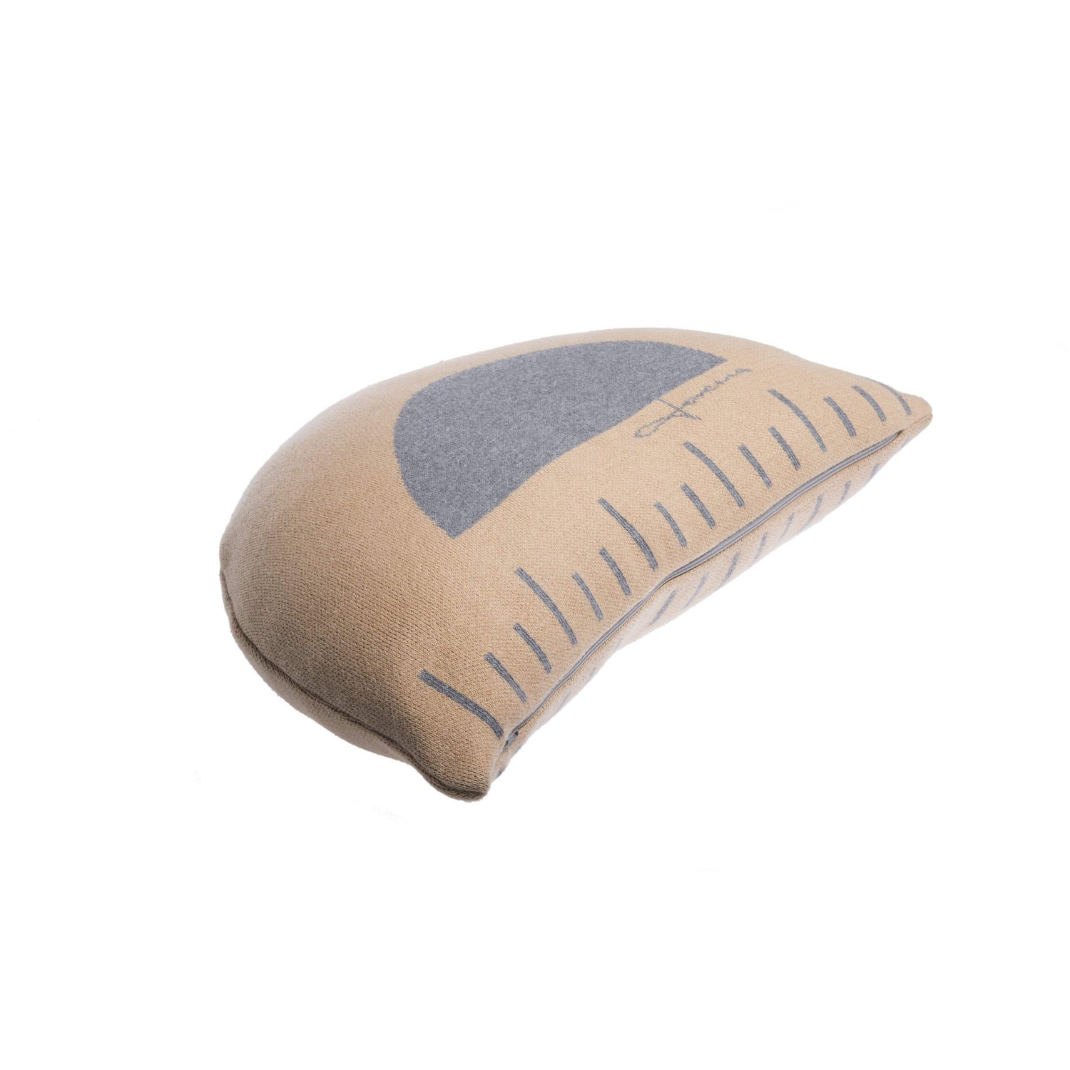 Rugs by Roo | Lorena Canals Ruler Knitted Cushion-SC-RULER