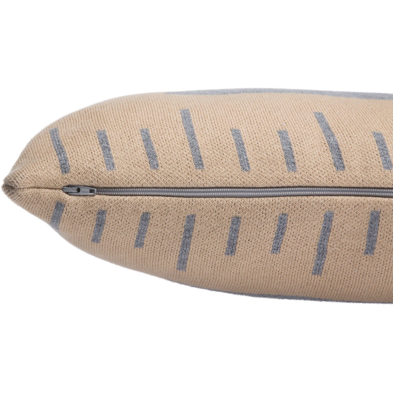 Rugs by Roo | Lorena Canals Ruler Knitted Cushion-SC-RULER