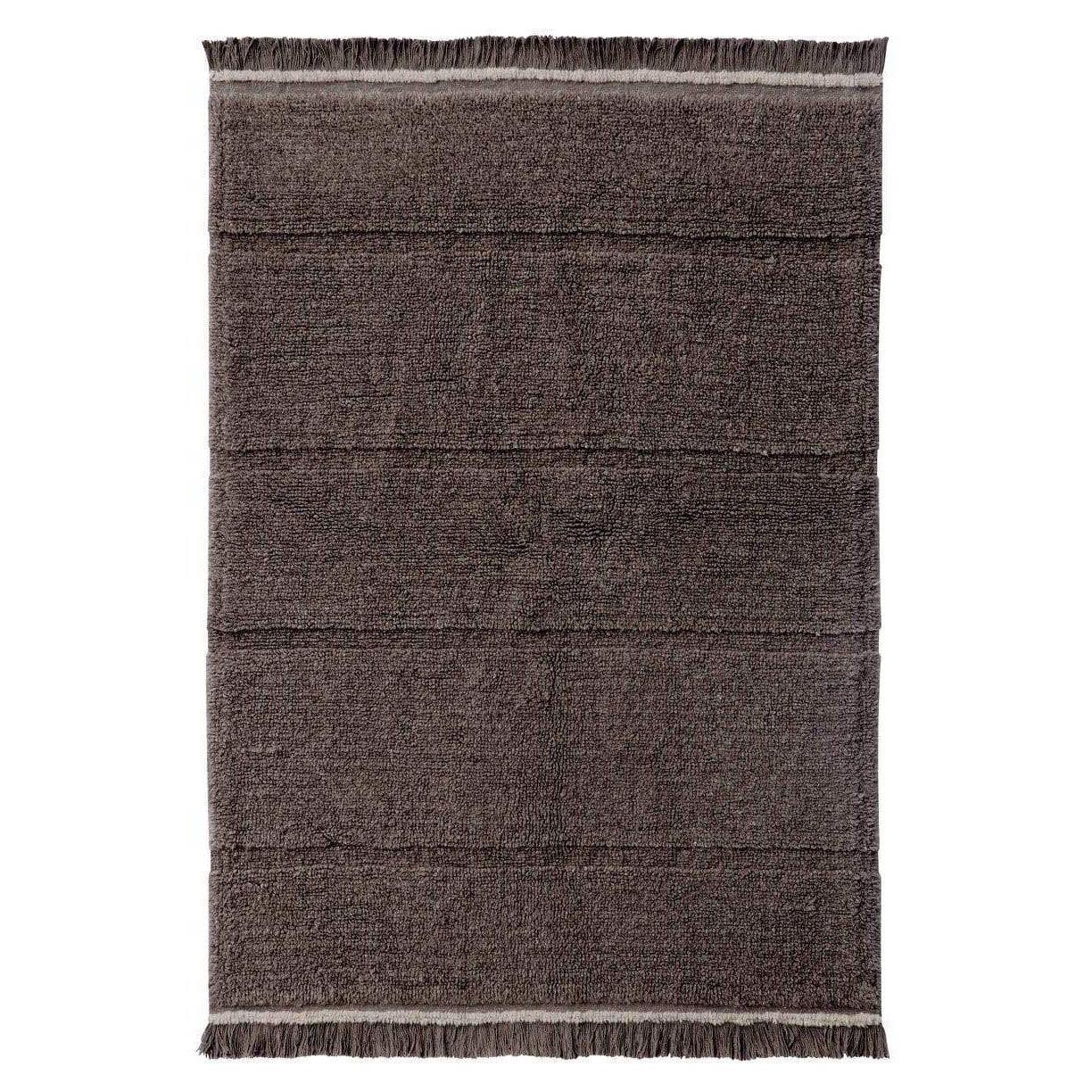 Lorena Canals Steppe Brown Woolable Area Rug