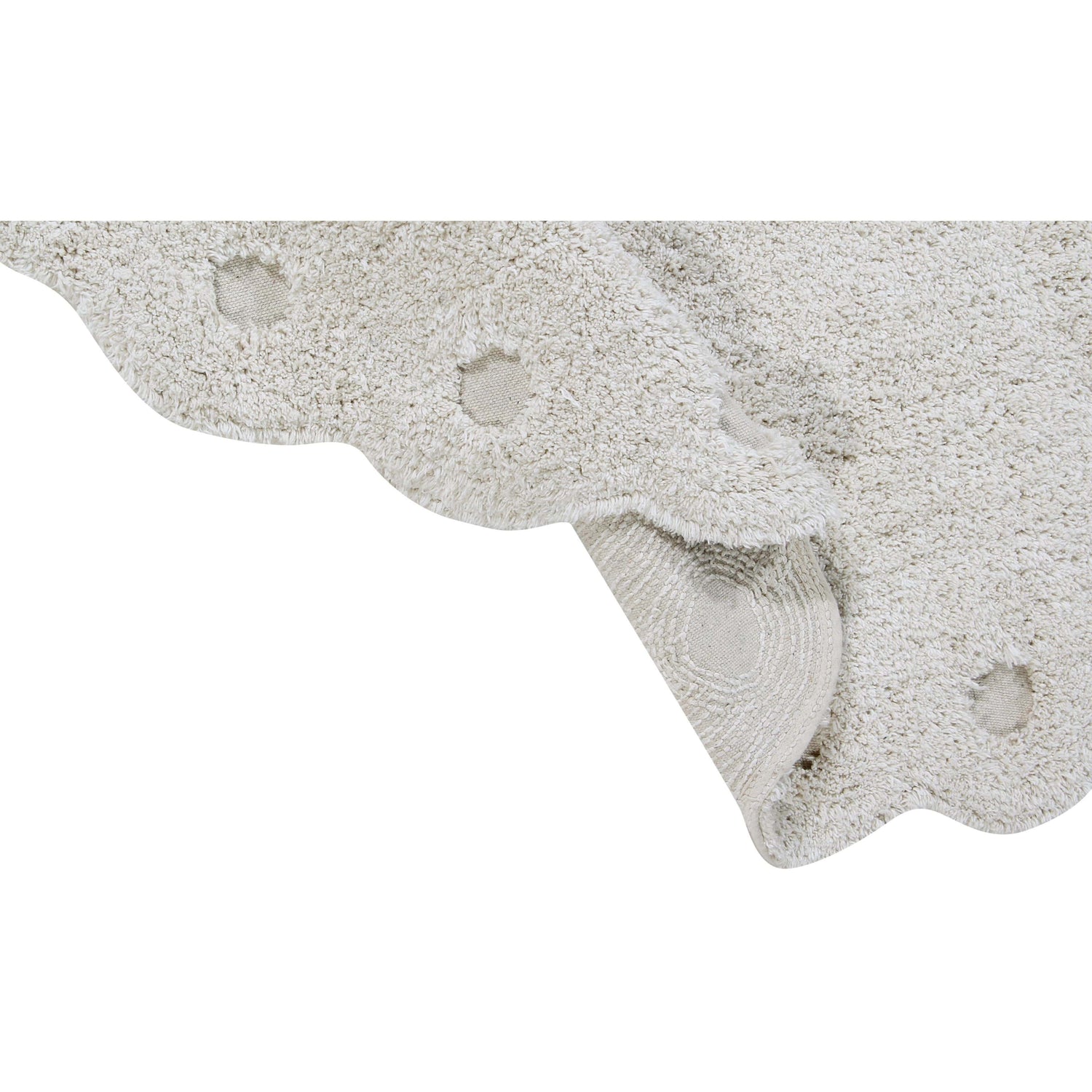 Rugs by Roo | Lorena Canals Picone Ivory Washable Rug-C-PICONE-IVO