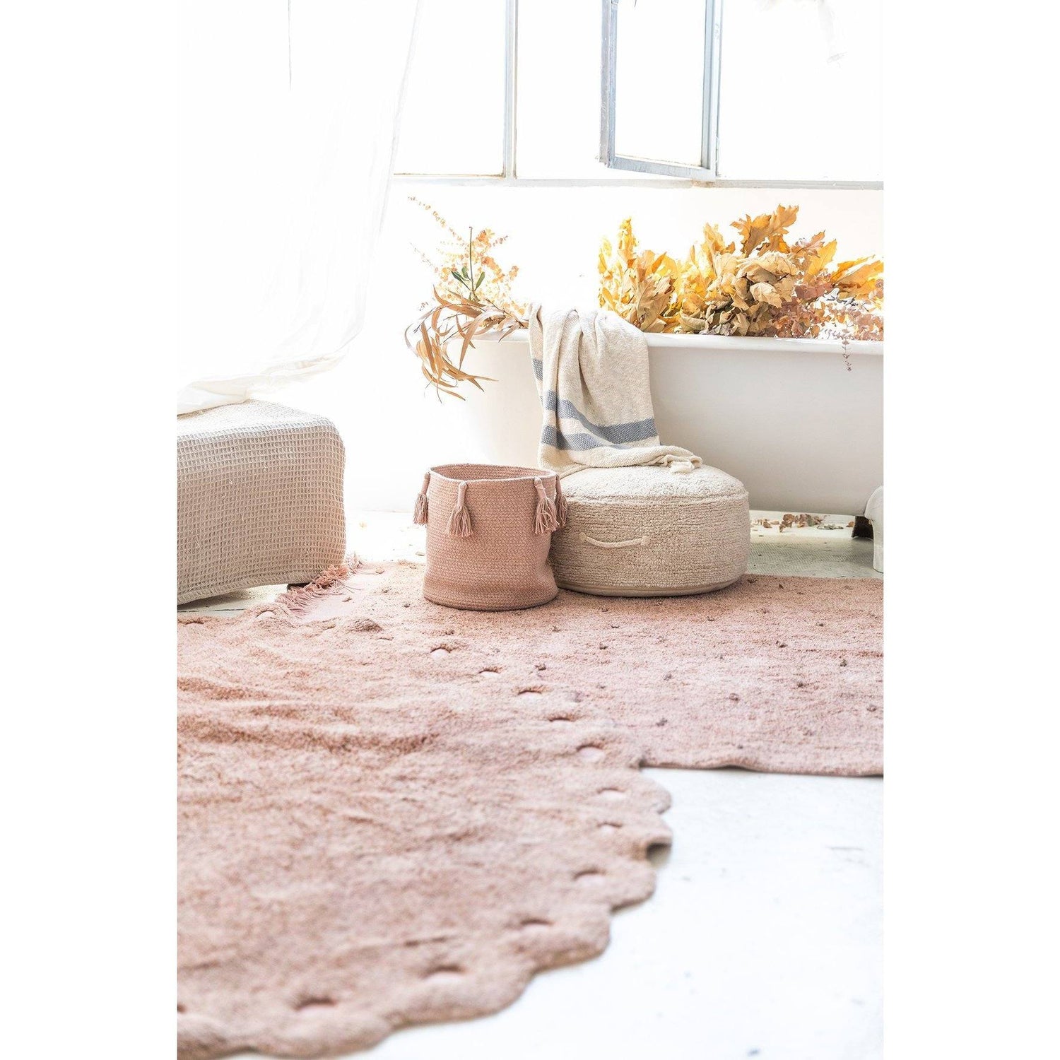 Rugs by Roo | Lorena Canals Picone Vintage Nude Washable Rug-C-PICONE-VNU