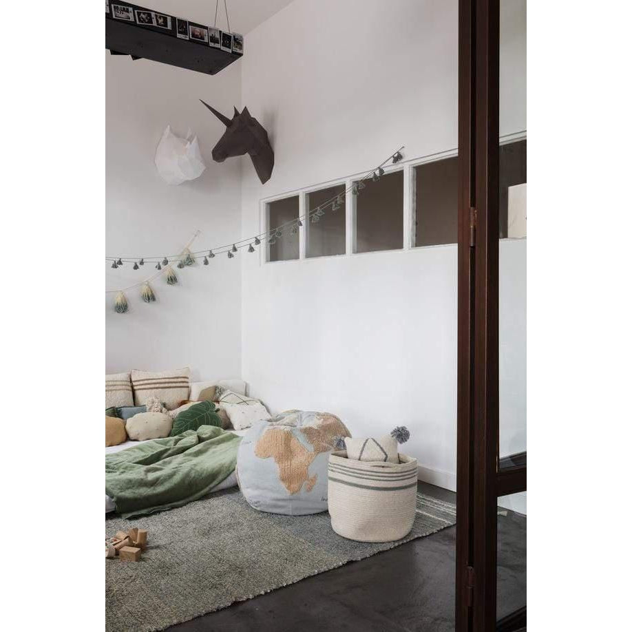 Rugs by Roo | Lorena Canals Twin Vintage Blue Basket-BSK-TWIN-VBL