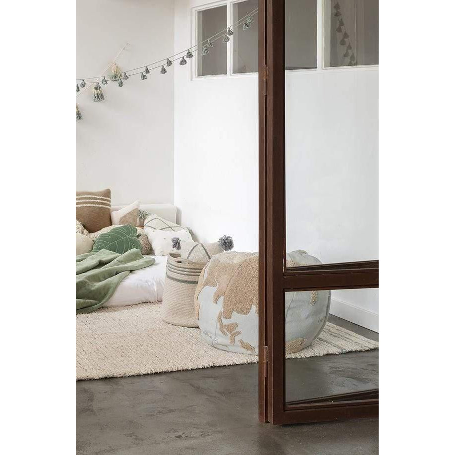 Rugs by Roo | Lorena Canals Twin Vintage Blue Basket-BSK-TWIN-VBL