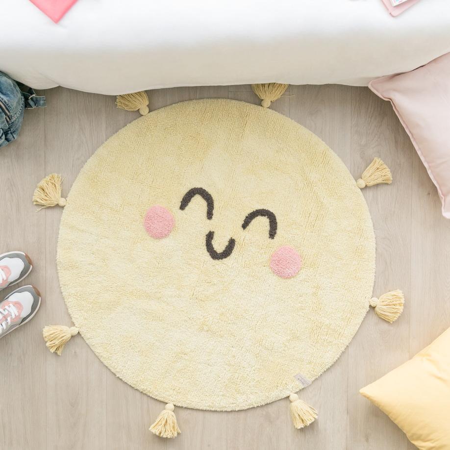 Rugs by Roo | Sunshine Washable Rug for Kids Room