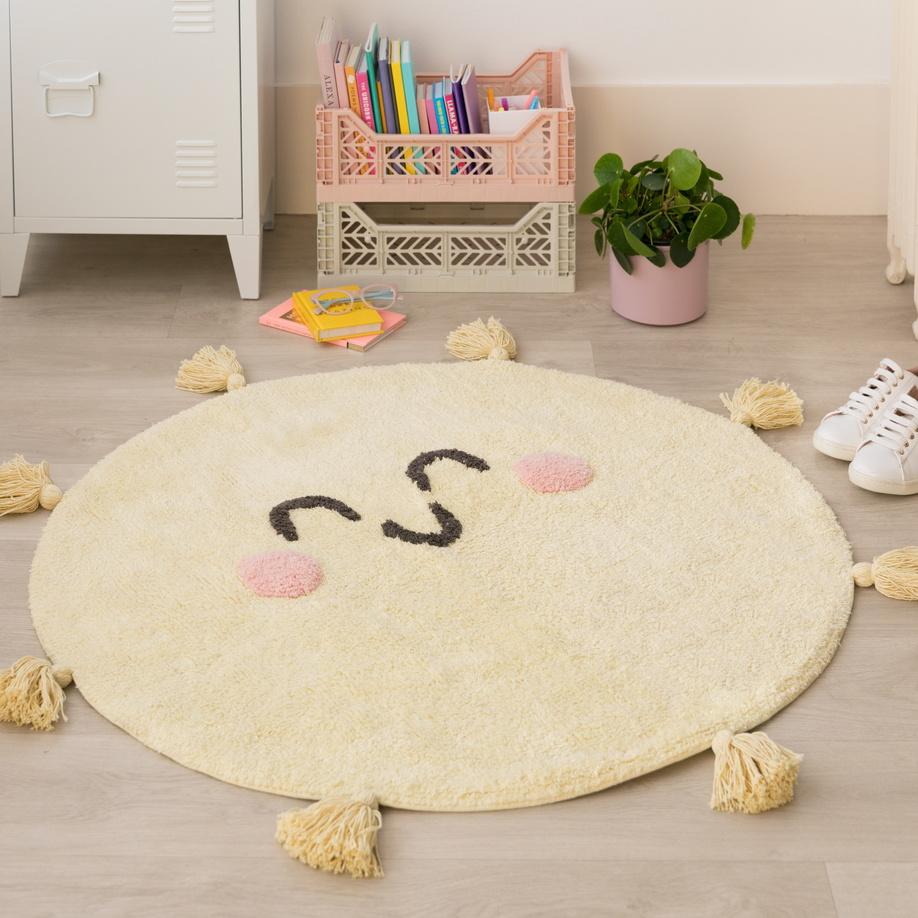 Rugs by Roo | Sunshine Washable Rug for Kids Room