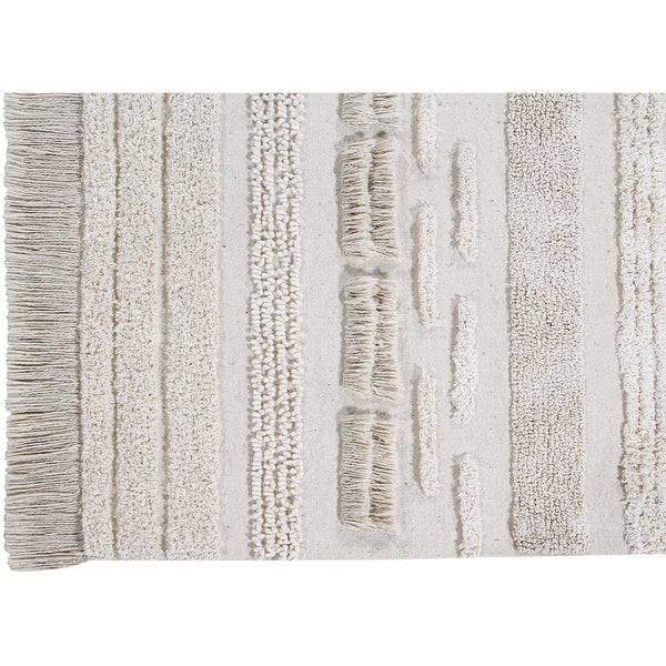 Lorena Canals Air Natural Machine Washable Area Rug 4'x6' 5'x8' 10'x6