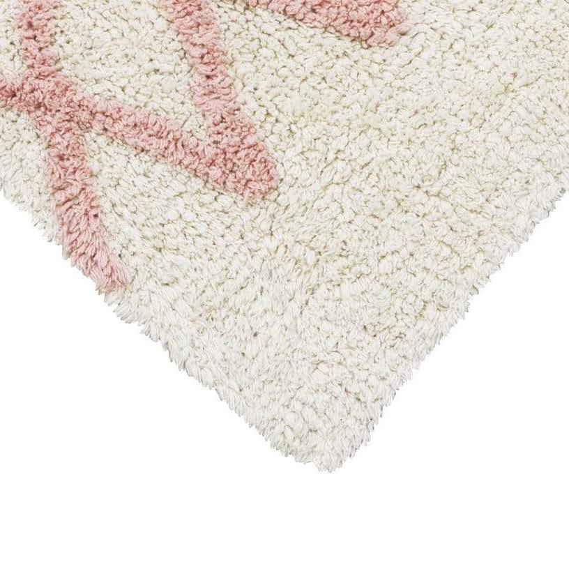 Rugs by Roo | Lorena Canals Atlas Vintage Nude Machine Washable Area Rug-