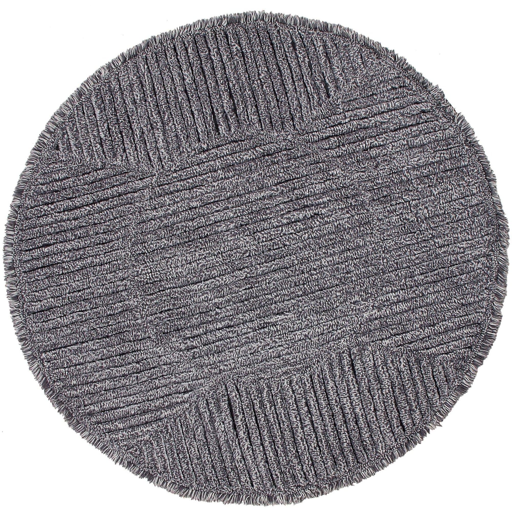 Rugs by Roo | Lorena Canals Black Tea Wool Washable Area Rug-WO-BLACKTEA