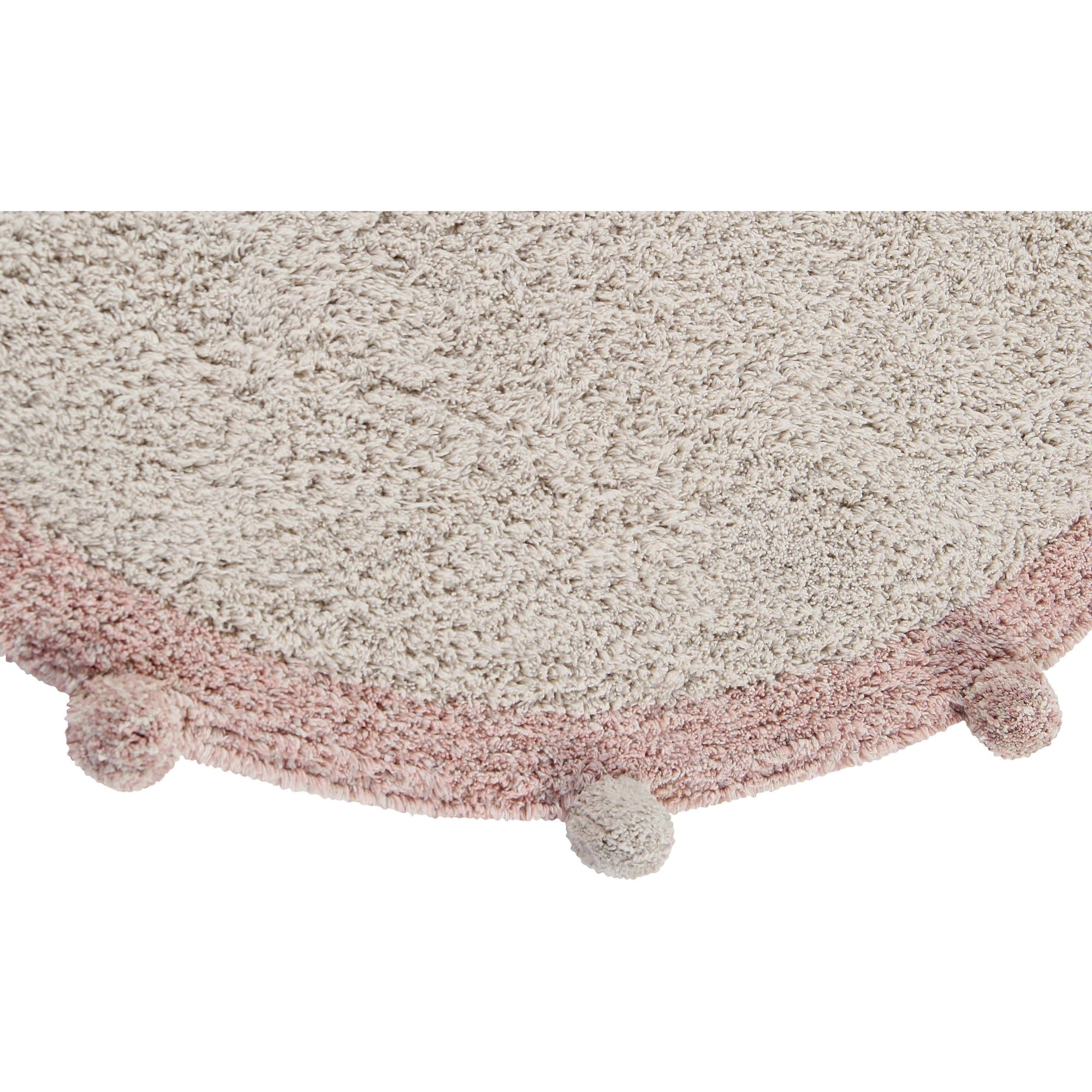 Rugs by Roo | Lorena Canals Bubbly Natural Vintage Nude Washable Area Rug-C-BUBBLY-VNU