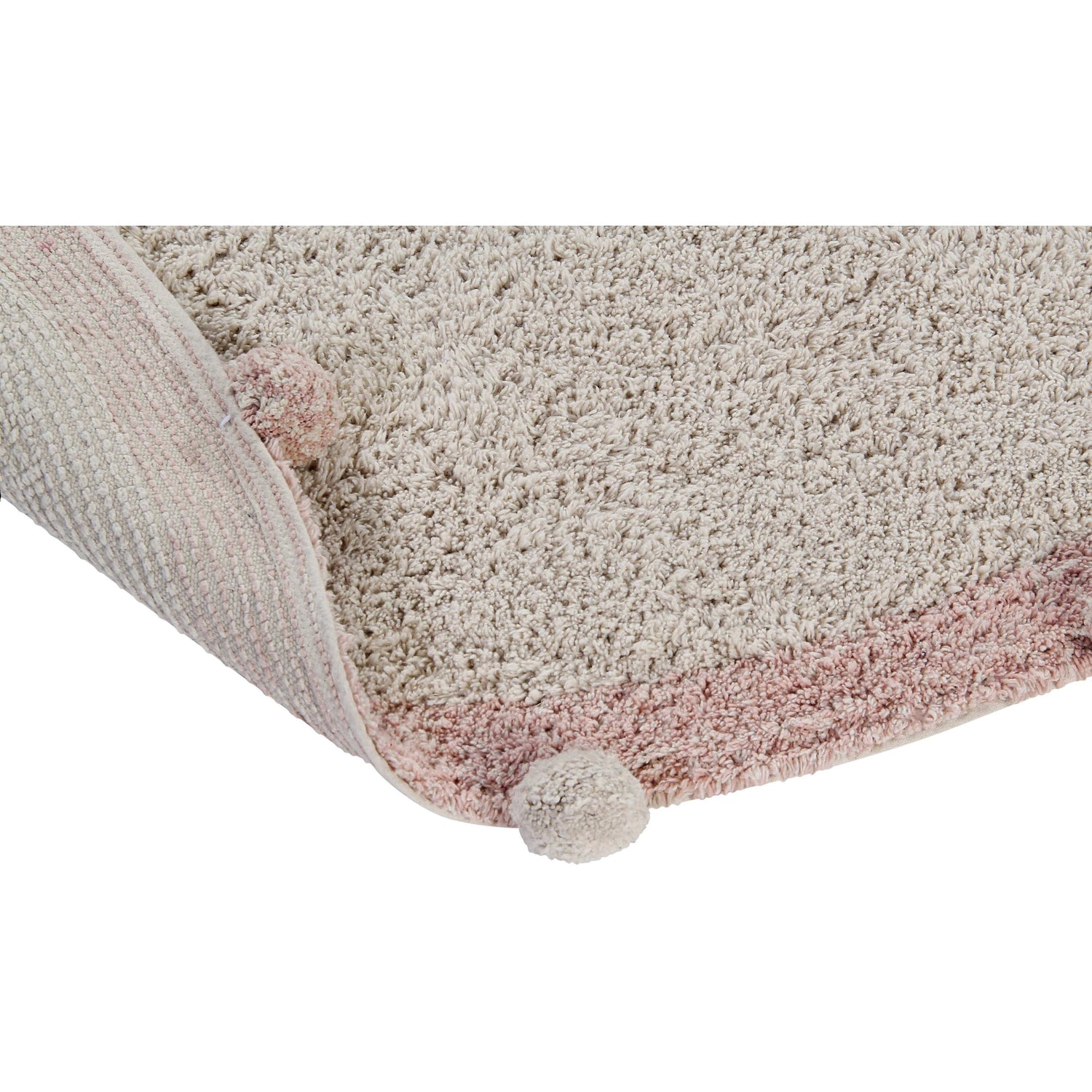 Rugs by Roo | Lorena Canals Bubbly Natural Vintage Nude Washable Area Rug-C-BUBBLY-VNU