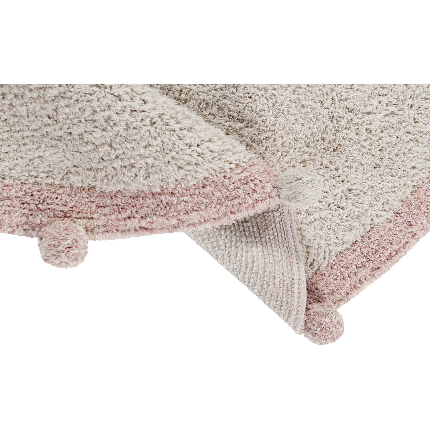 Rugs by Roo | Lorena Canals Bubbly Natural Vintage Nude Washable Area Rug-C-BUBBLY-VNU