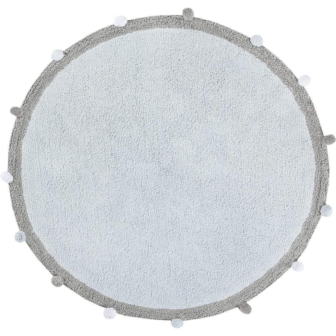 Rugs by Roo | Lorena Canals Bubbly Soft Blue Machine Washable Area Rug-C-BUBBLY-BL