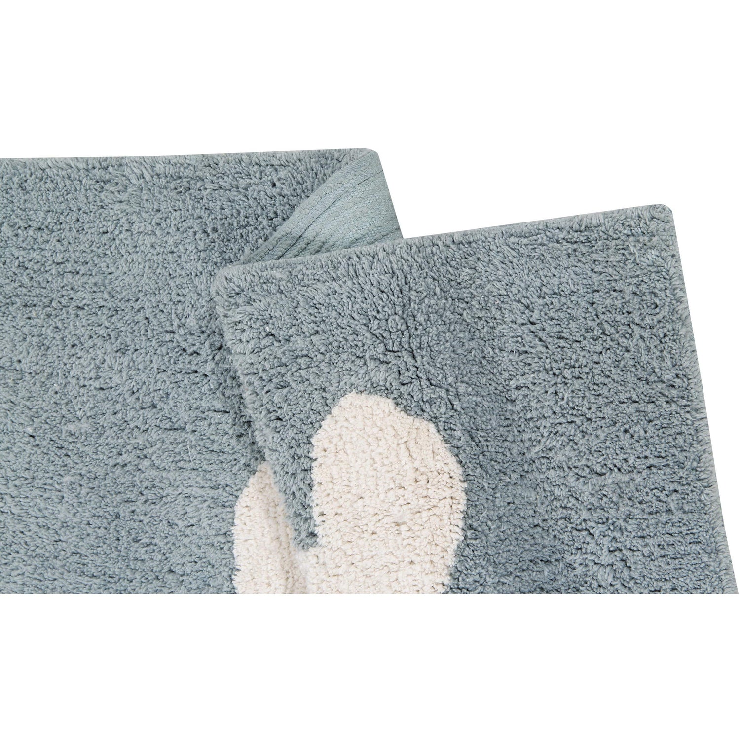 Rugs by Roo | Lorena Canals Clouds Vintage Blue Machine Washable Area Rug-C-CL-VB