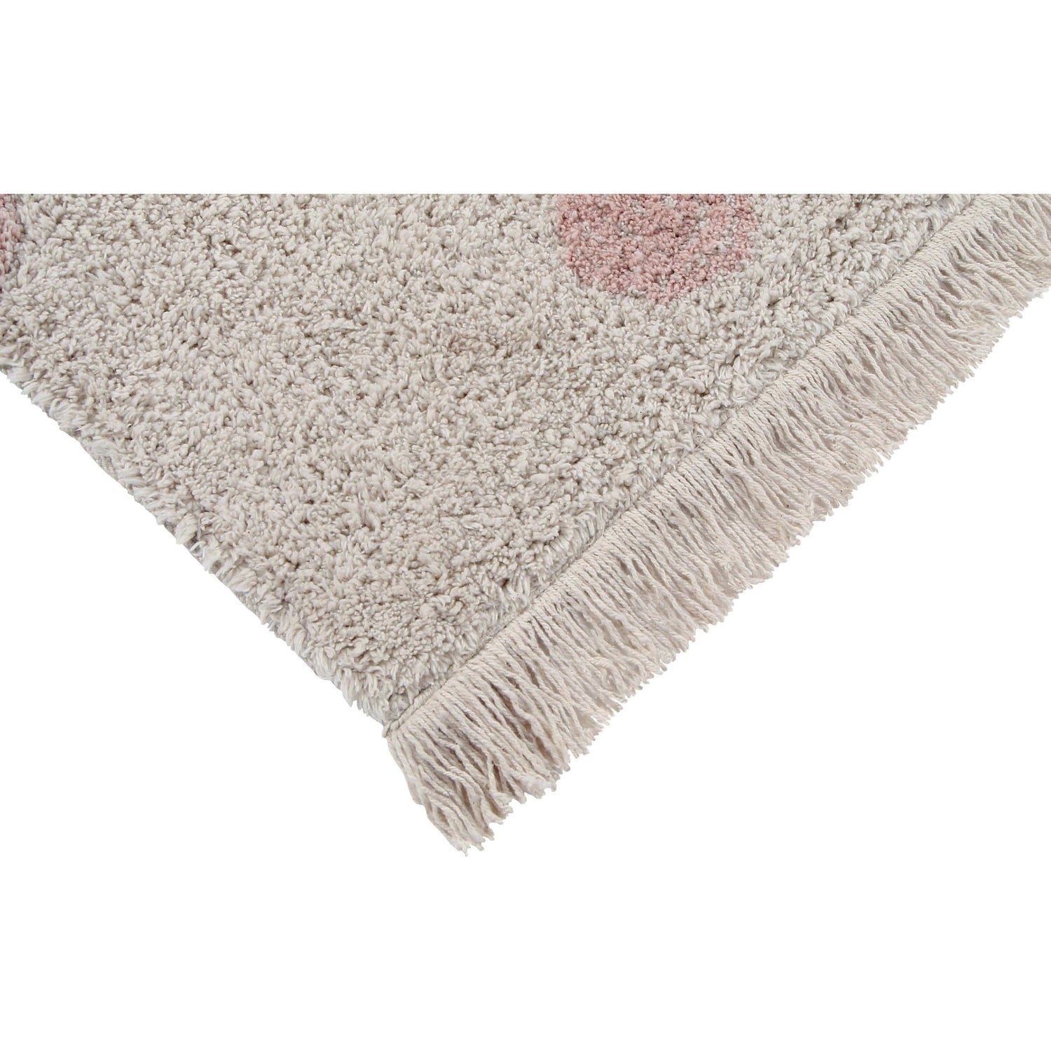 Rugs by Roo | Lorena Canals Hippy Dots Natural Vintage Nude Washable Area Rug-C-HIDO-VNU