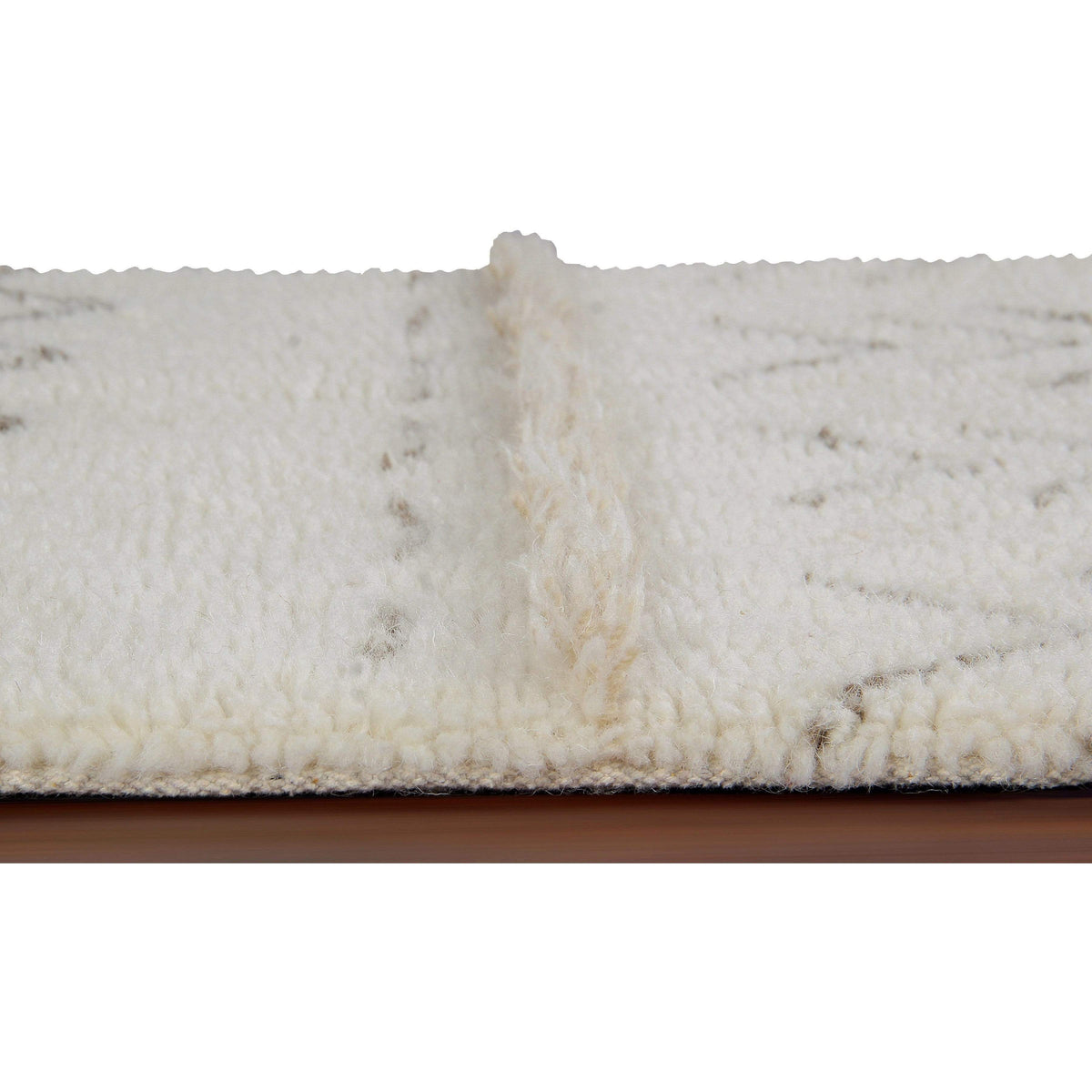 Superior Rome Non-Slip Machine Washable Bath Mat Set ,Cream
