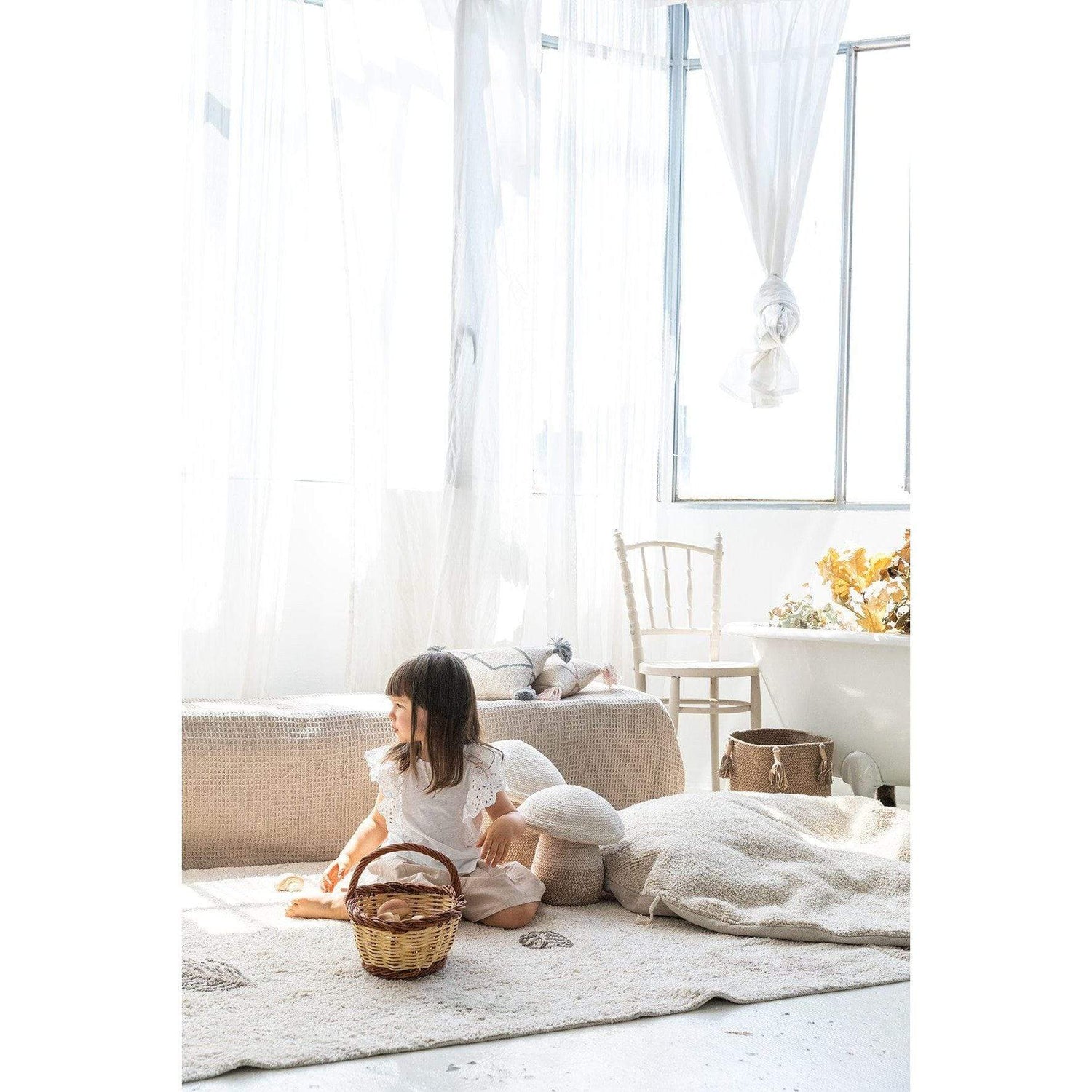 Rugs by Roo | Lorena Canals Pine Forest Washable Rug-C-PIFOREST