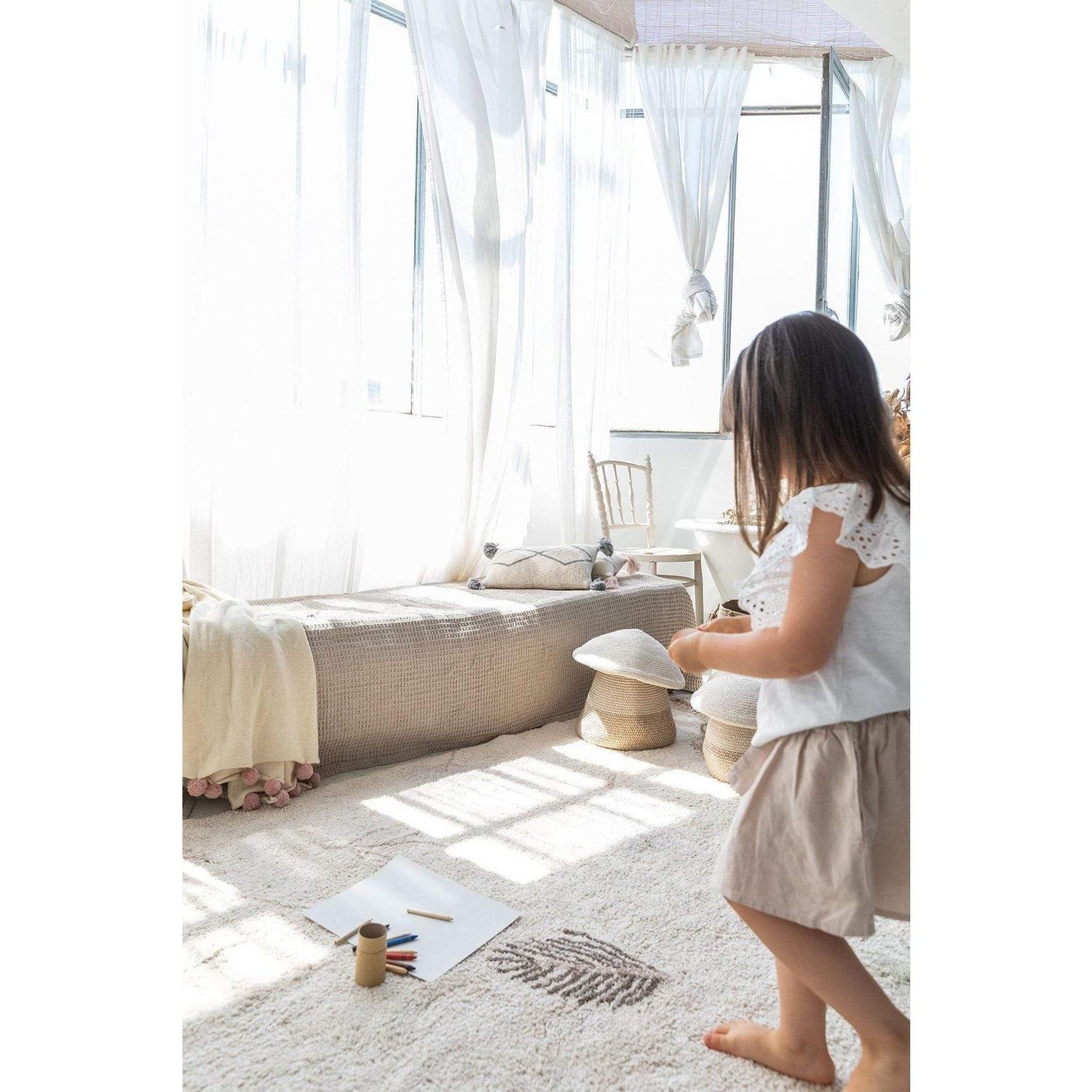 Rugs by Roo | Lorena Canals Pine Forest Washable Rug-C-PIFOREST