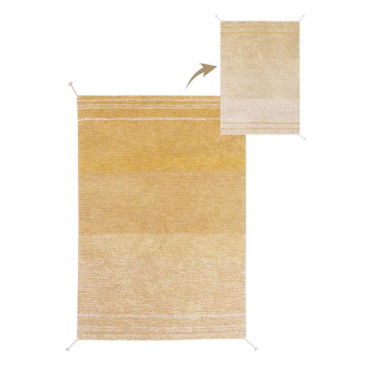 Lorena Canals Reversible Twin Amber Washable Area Rug