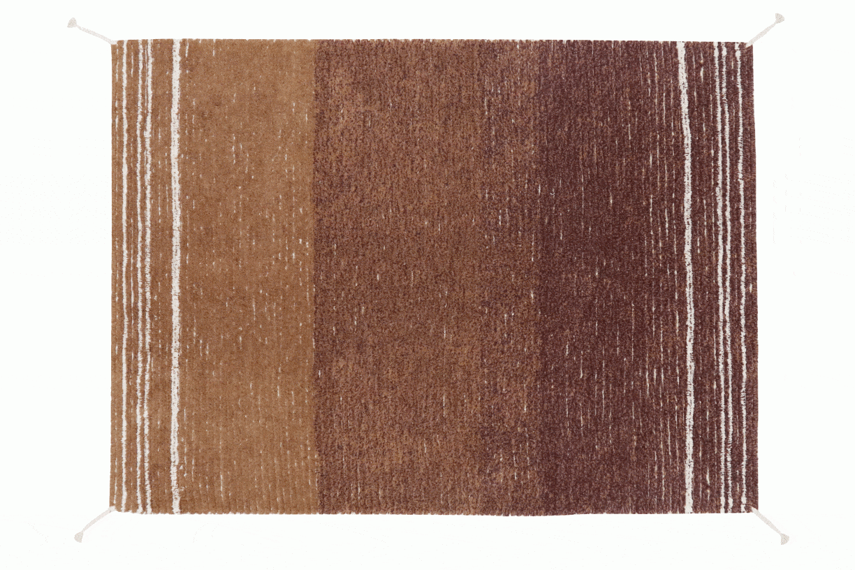 Lorena Canals Reversible Twin Toffee Washable Area Rug