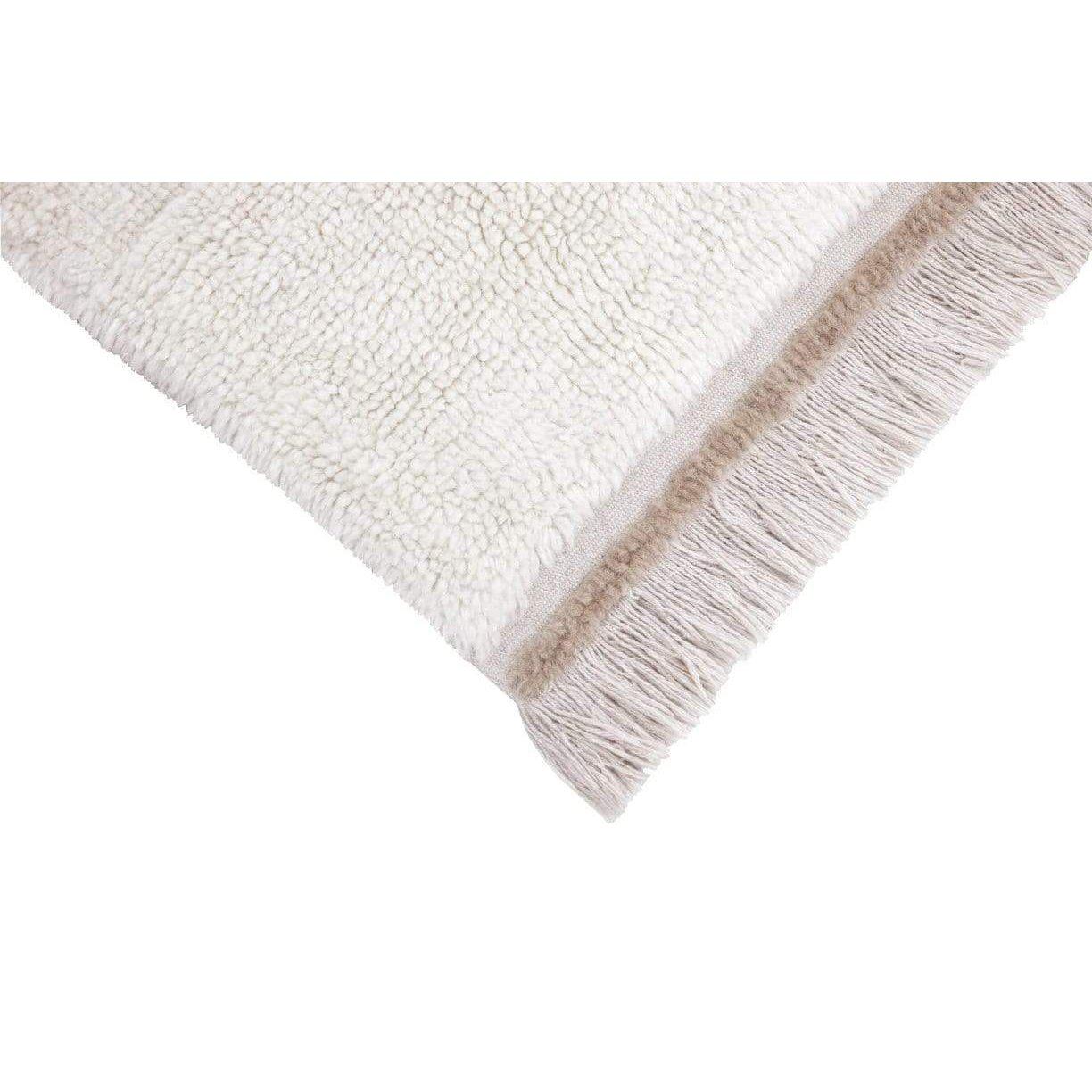 Lorena Canals Steppe White Woolable Area Rug