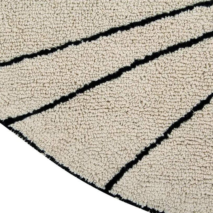Rugs by Roo | Lorena Canals Trace Beige Machine Washable Area Rug-C-TRACE-BEIGE