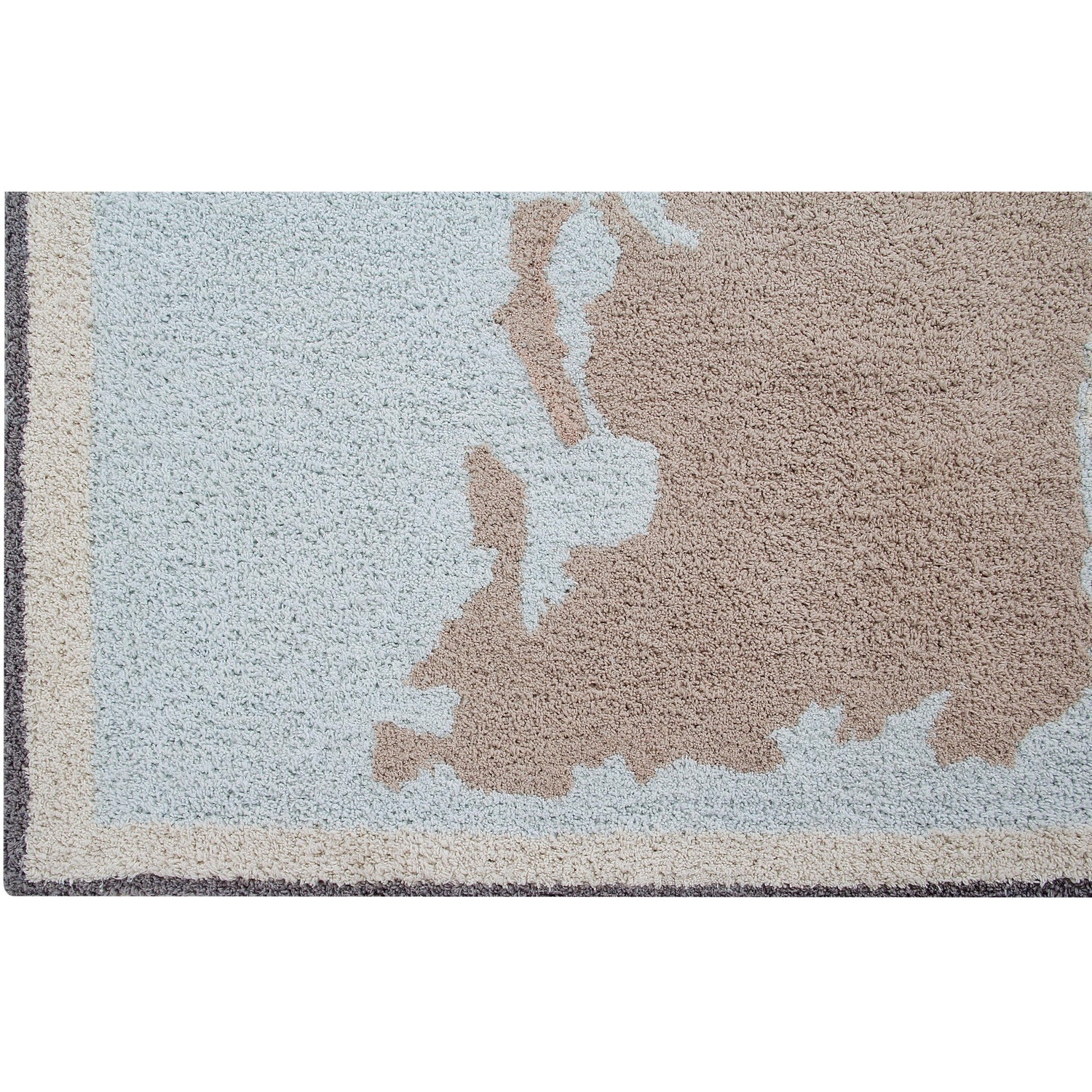 Rugs by Roo | Lorena Canals Vintage Map Machine Washable Kids Area Rug-C-VINTMAP