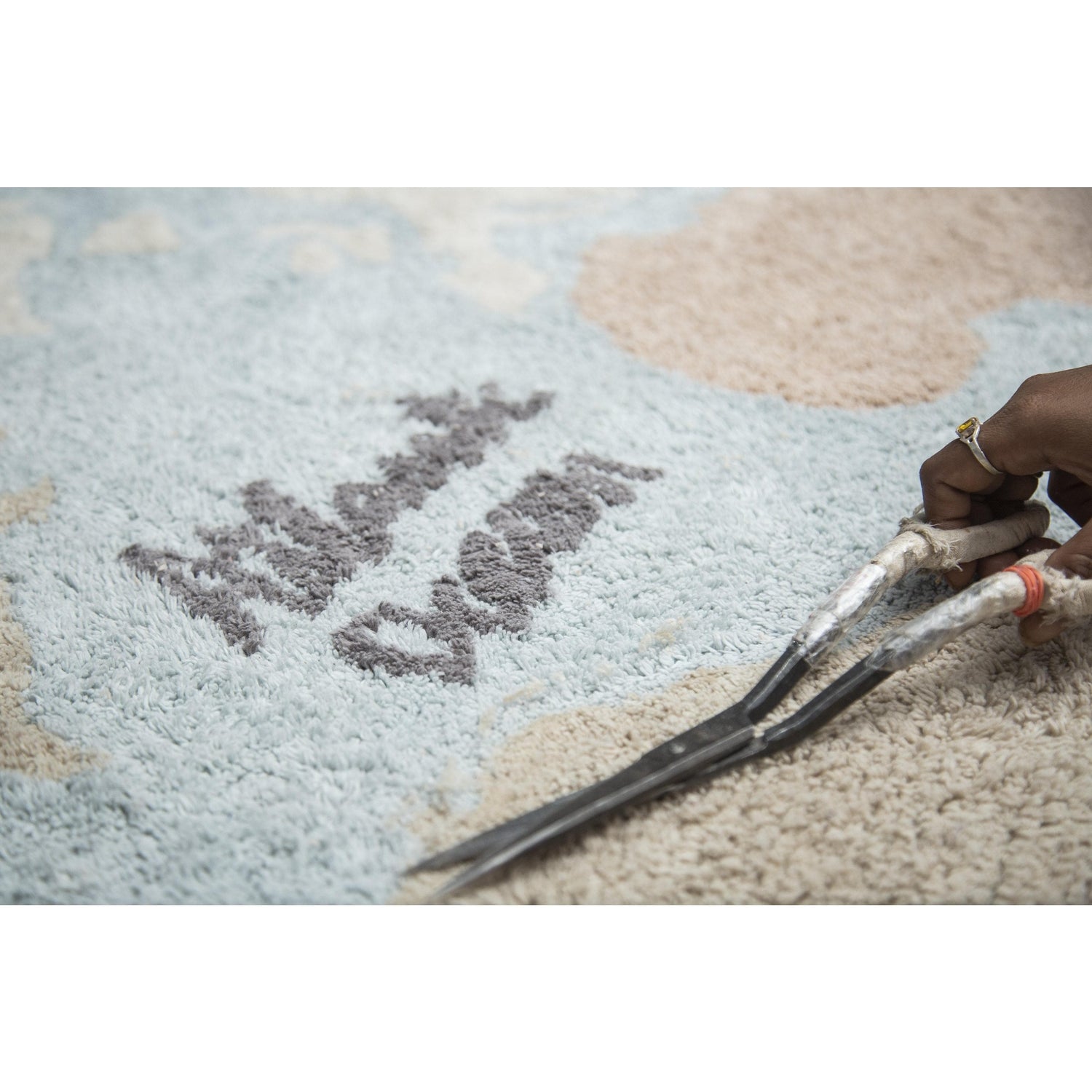 Rugs by Roo | Lorena Canals Vintage Map Machine Washable Kids Area Rug-C-VINTMAP