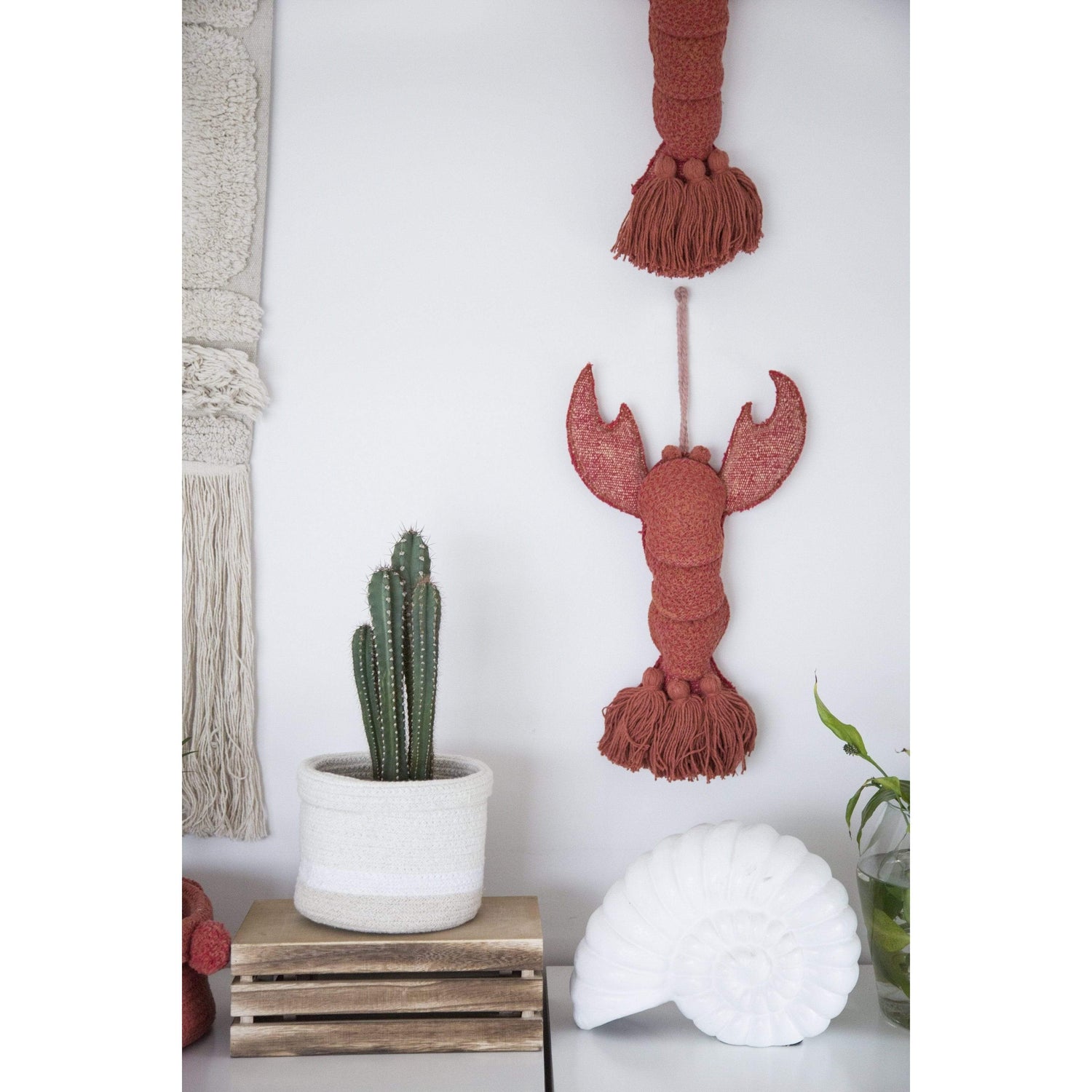 Rugs by Roo | Lorena Canals Lobster Decorative Door Hanger-DOOR-LOBSTER