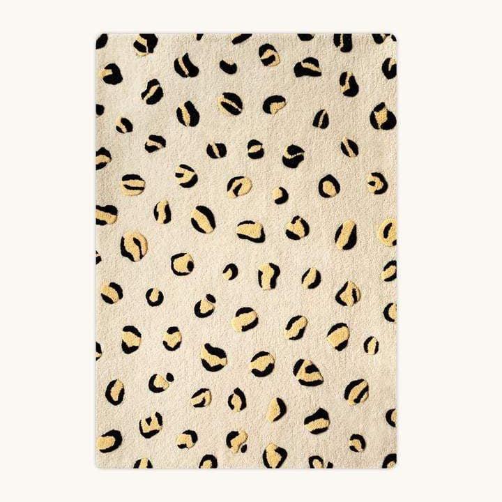 Rugs by Roo  100% New Zealand Wool Leopard Area Rug by Maison Deux