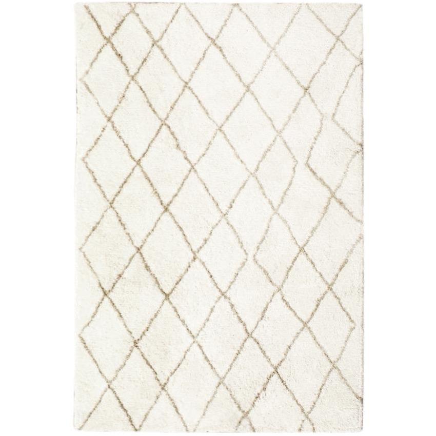 Rugs by Roo | Organic Weave Moroccan Rebel Hope Shag Ivory Area Rug-OW-MORHOP-0508